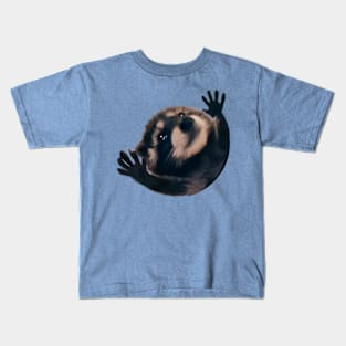 Raccoon Pedro Pedro funny viral meme Kids T-Shirt